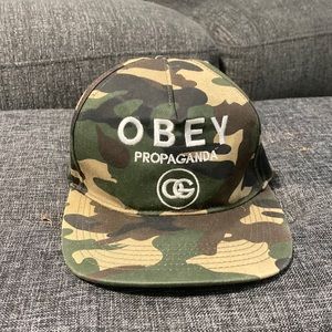 Obey Camo Hat